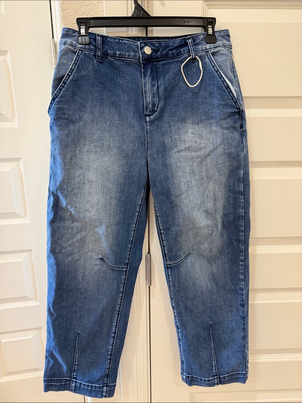 Flamingals Barrel Denim Jeans - Blue